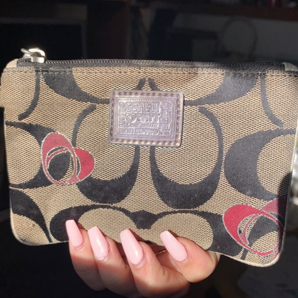 Coach wristlet